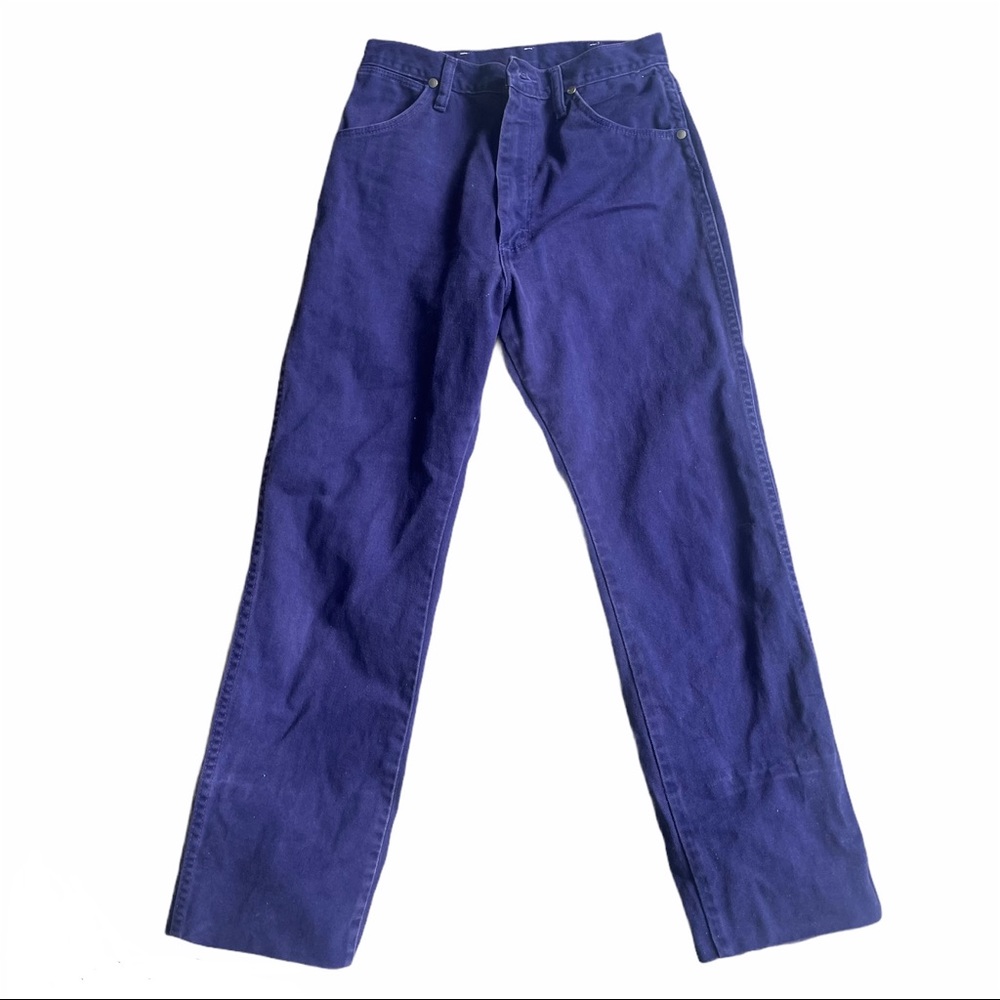 Vintage Wrangler Purple Straight Leg Jeans